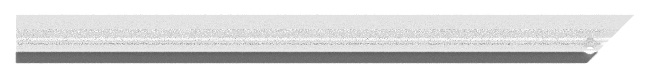 Produktbild ELU 150 231  -  Winkel LED Rand-Seitenprofil links mit Auflagestreifen, lang